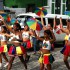 Olinda Carnival parade and umbrellas