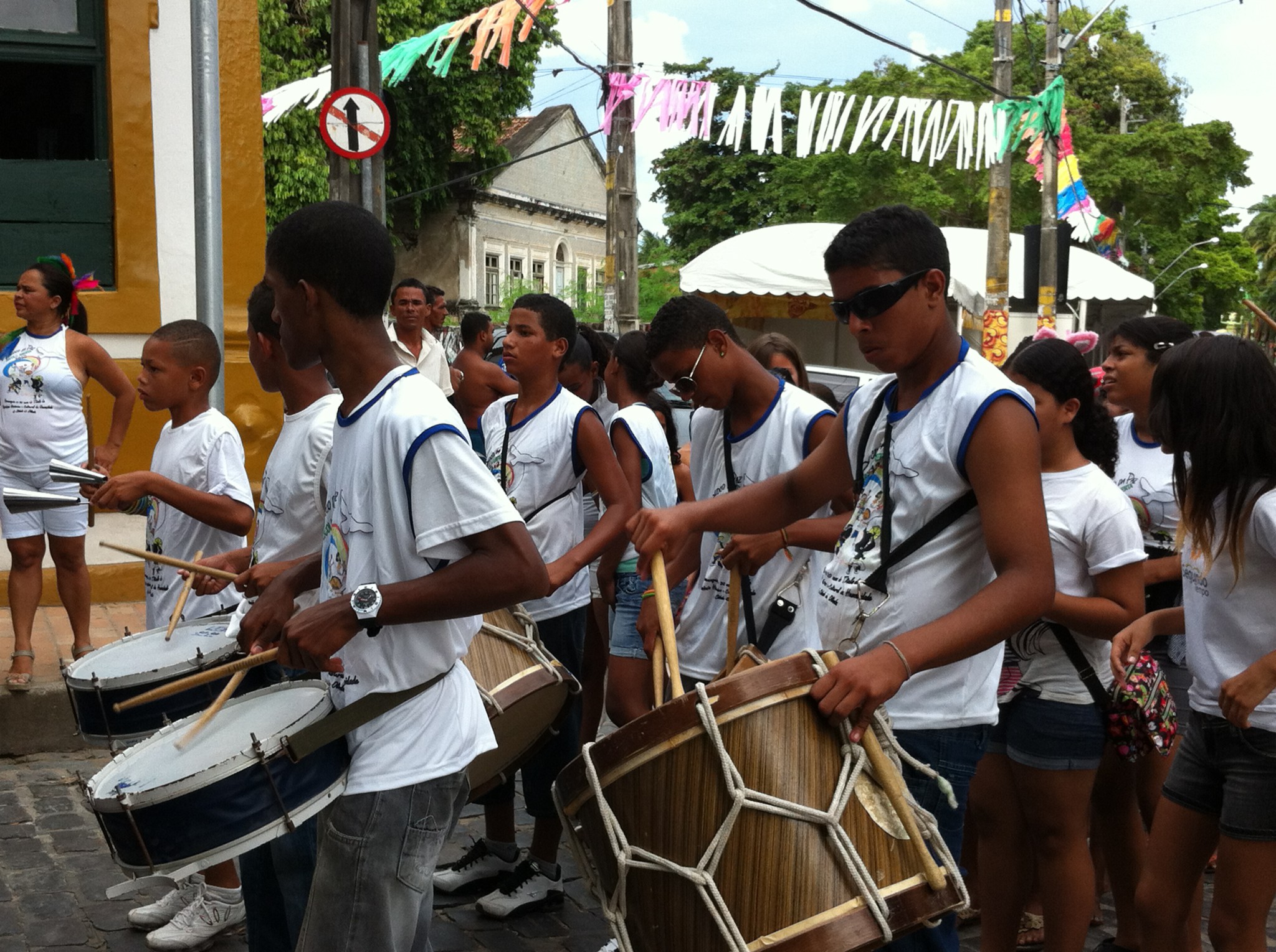 Olinda Carnival parade orchestra Olinda Carnival parade orchestra