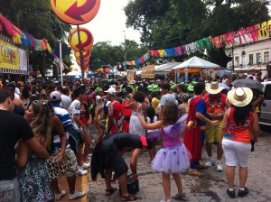 Olinda Carnival spectators