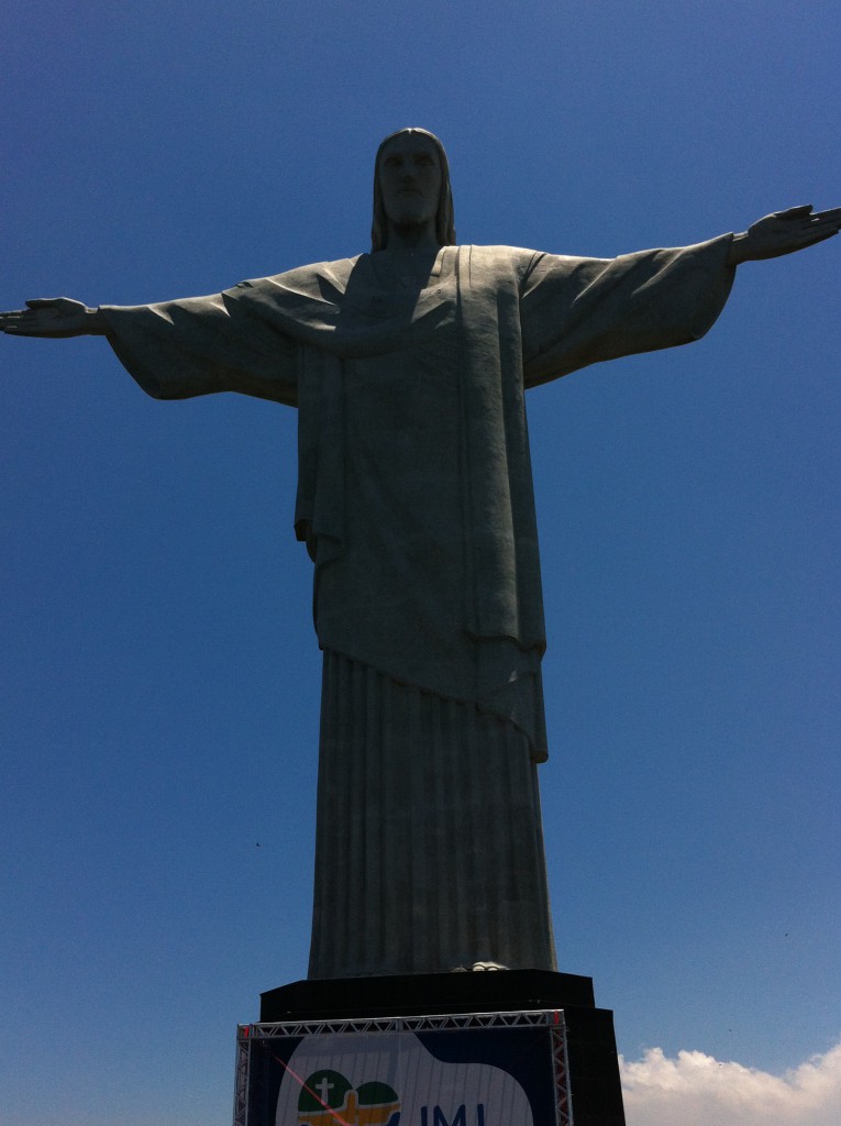 Christ the Redeemer, sightseeing in Rio de Janeiro Christ the Redeemer, sightseeing in Rio de Janeiro