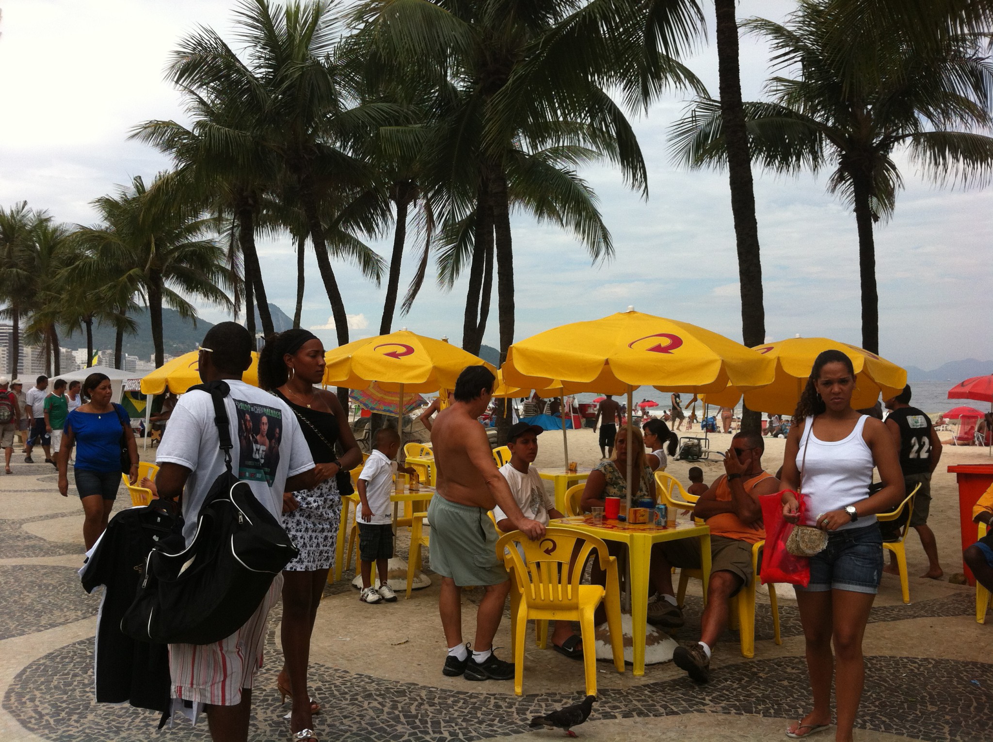 Local life at Copacabana Local life at Copacabana