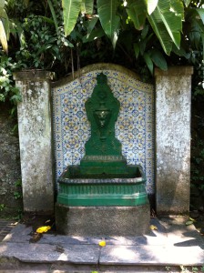 Parque National da Tijuca fountain