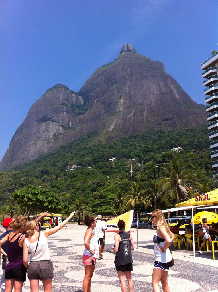 Praia de Sao Conrado kite flying Praia de Sao Conrado sightseeing in Rio de Janeiro