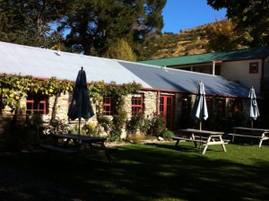 Cardrona Hotel garden