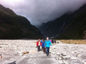 Franz Joseph Glacier walkers