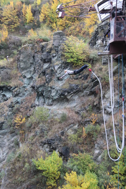 Kawarau Gorge bunji jumping Kawarau Gorge bunji jumping