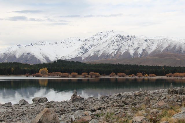 Lake Tekapo Lake Tekapo mountain view
