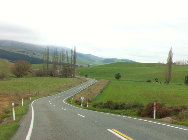 Mount Cook to Christchurch Mount Cook to Christchurch landscape