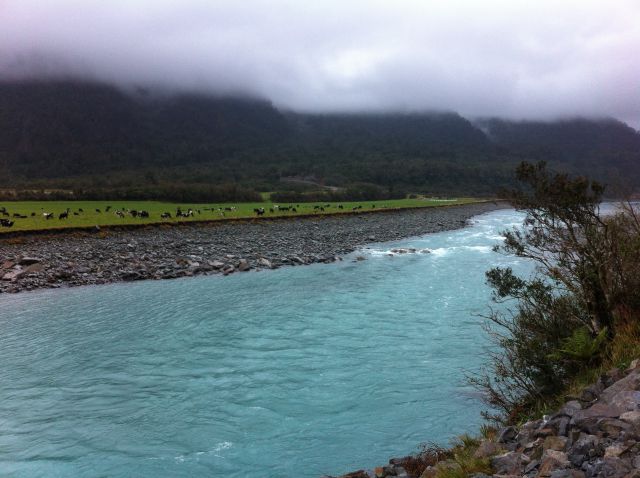 New Zealand West Coast river New Zealand West Coast river