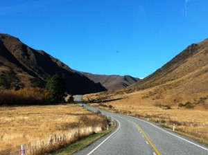 Road to Lindis Pass