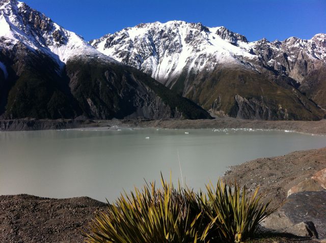 Tasman Glacier Lake View Tasman Glacier View