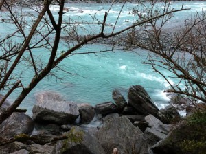 West Coast turquoise water