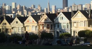 Alamo Square, San Francisco downtown