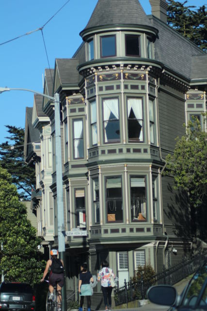 Alamo Square corner San Francisco