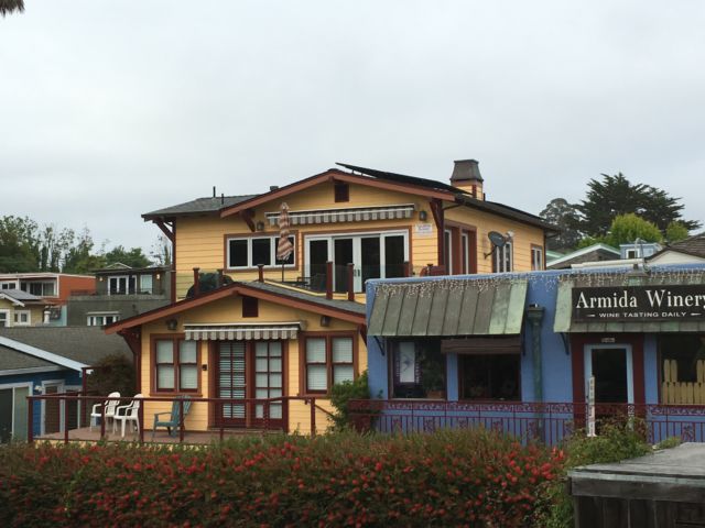 Capitola riverside houses San Francisco to Monterey: Capitola