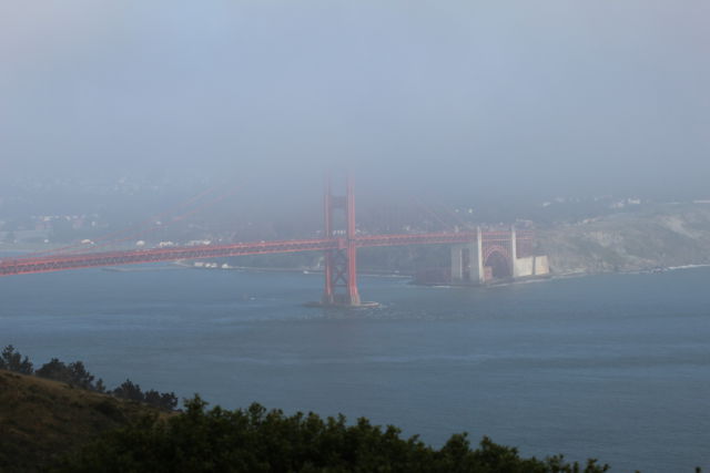 Golden Gate from Hawks Hill Golden Gate from Hawks Hill