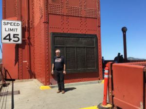 Golden Gate Bridge walkway