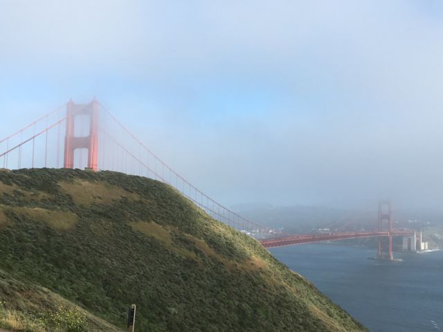 Golden Gate from Hawk Hill Golden Gate from Hawk Hill