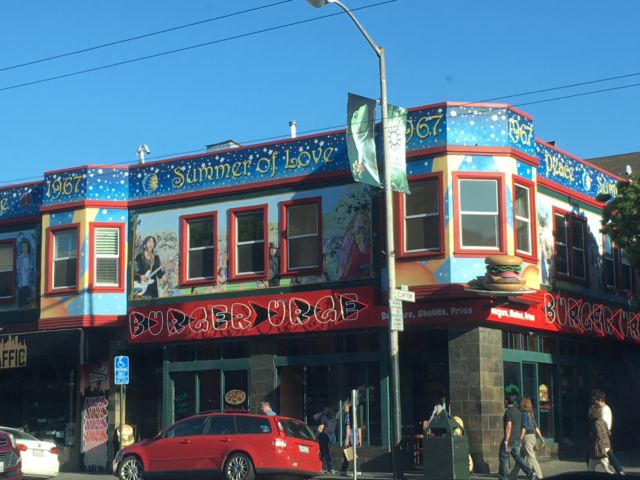 Haight Ashbury street corner