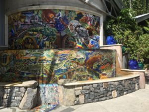 Napa California fountain