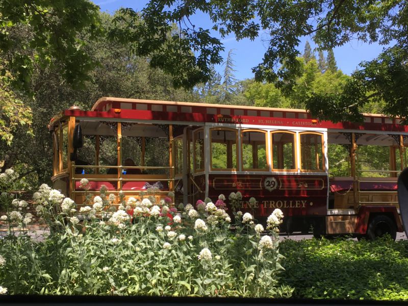 Napa Valley day trip, Napa Wine Trolley Napa Valley Wine Trolley