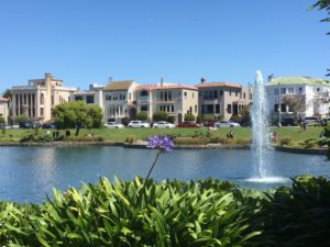 Palace of Fine Arts park view