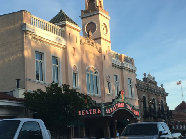 Sebastiani Theatre in the historic Sonoma