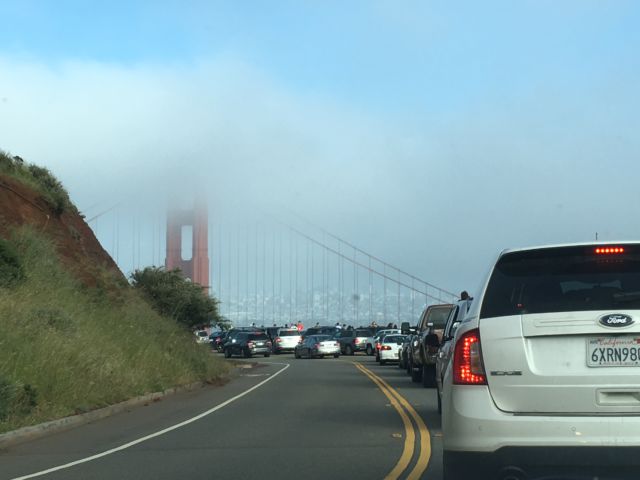 Vista Point and Golden Gate Bridge Vista Point and Golden Gate Bridge