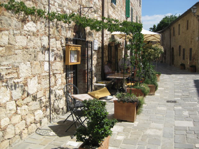 Bagno Vignoni street Bagno Vignoni street