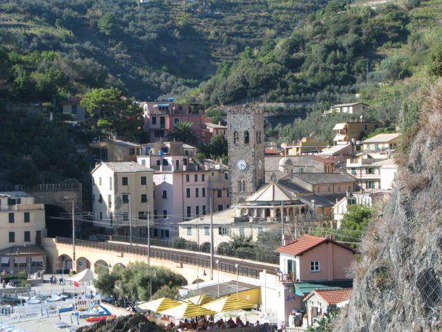 Monterosso village center