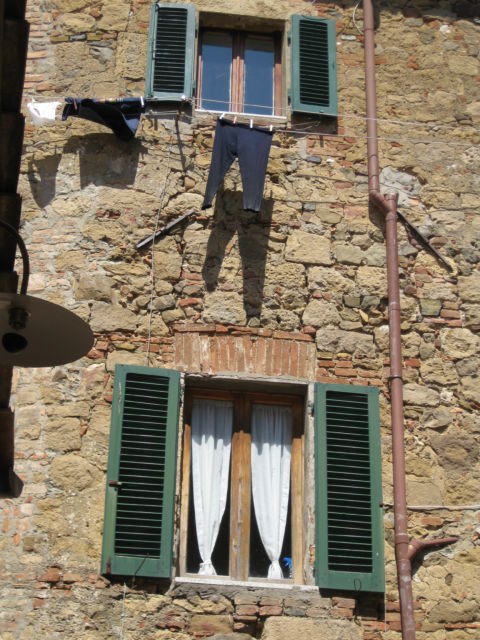 Monticchiello townhouse Monticchiello house