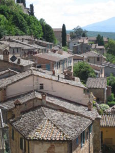 Tuscany scenic drive Pienza