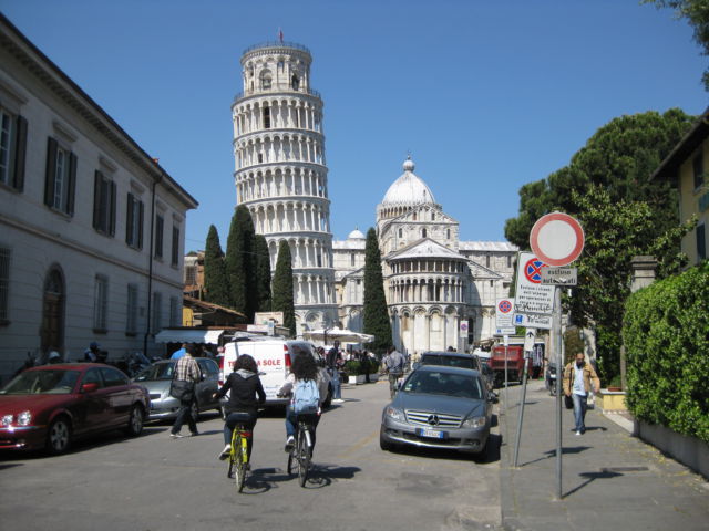 Tuscany scenic drive Pisa street view Tuscany scenic drive Pisa street view
