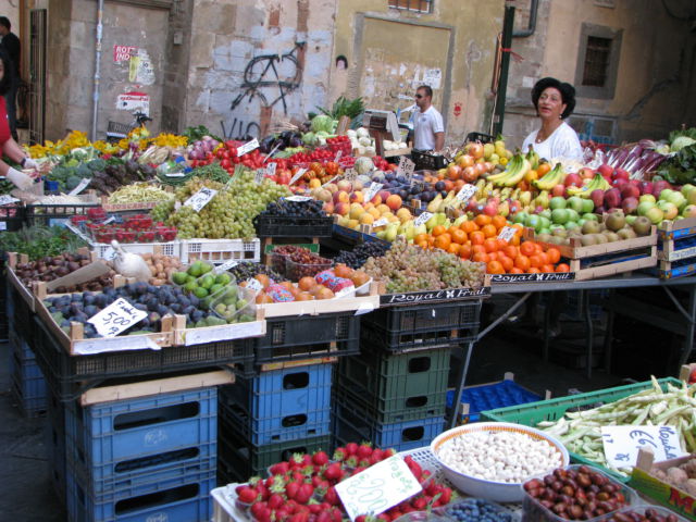 Tuscany scenic drive Pisa vegetable market Tuscany scenic drive Pisa vegetable market
