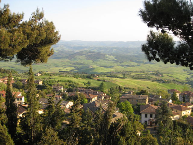 Tuscany scenic drive Volterra Tuscany scenic drive Volterra landscape