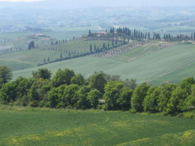 Crete Senesi Hills, Tuscany scenic drive Crete Senesi hills, Tuscany scenic drive