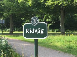Stockholm riding route