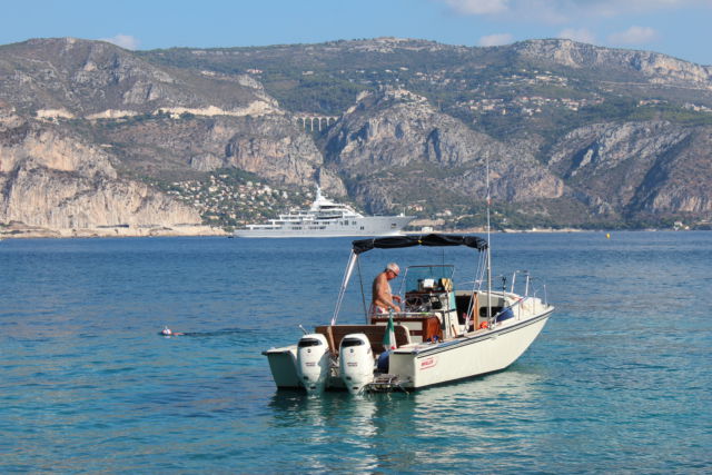 Paloma beach snorkling Cap-Ferrat-Saint-Jean Paloma beach snorkling