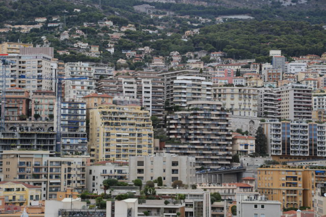 Monaco panorama Monaco city view
