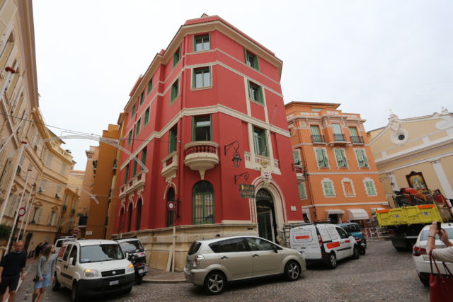 Monaco old town view