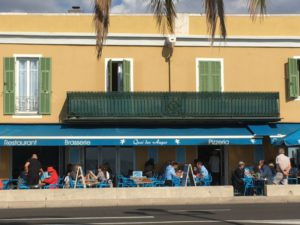 Nice in one day, Promenade des Anglais brasserie