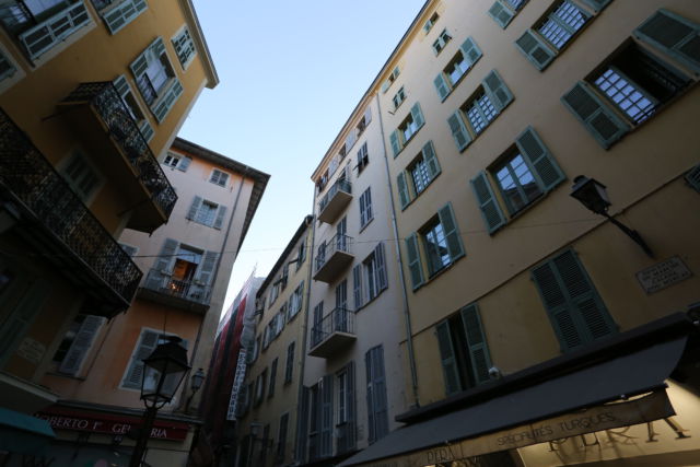 The medieval old town of Nice Nice Old Town medieval buildings
