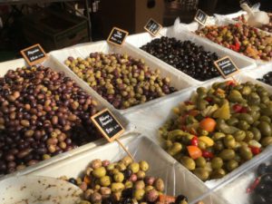 Nice Old Town vegetable market