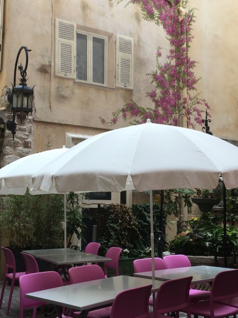 Monaco old town Old town cafe Monaco