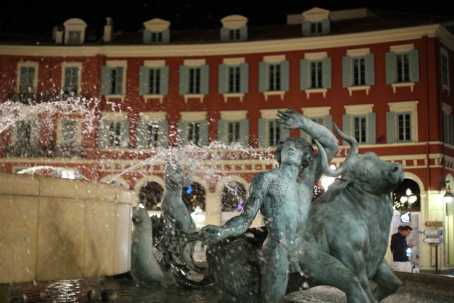 Place Massena fountain, Nice Place Massena fountain