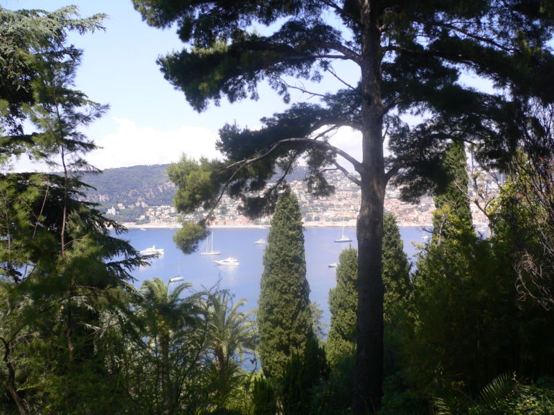 Cap-Ferrat sea view View from a Cap-Ferrat villa