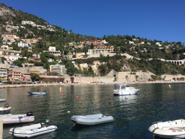 Villefrance beach Walking around Cap-Ferrat, Villefrance beach