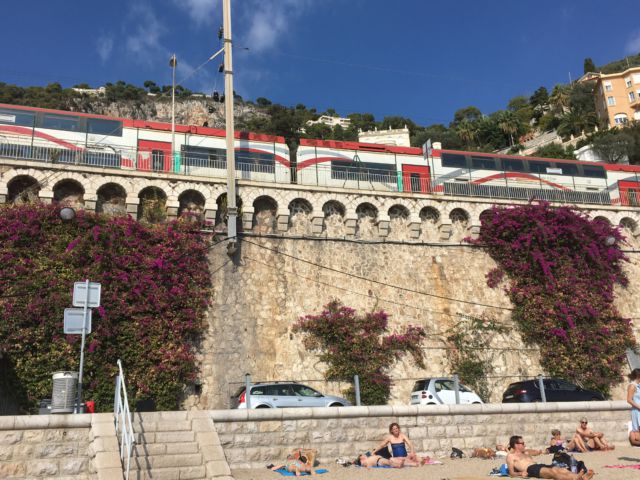 Villefrance train station Walk around Cap-Ferrat, Villefrance train station