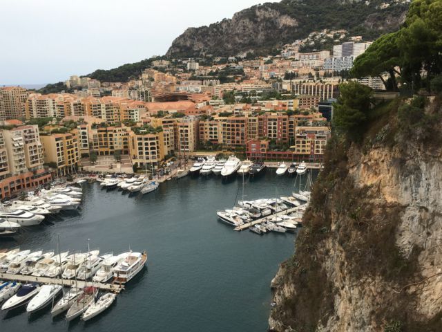 Fontvieille Monaco Fontvieille from the rock
