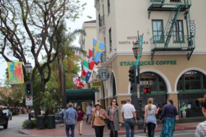 Santa Barbara in one day, city view